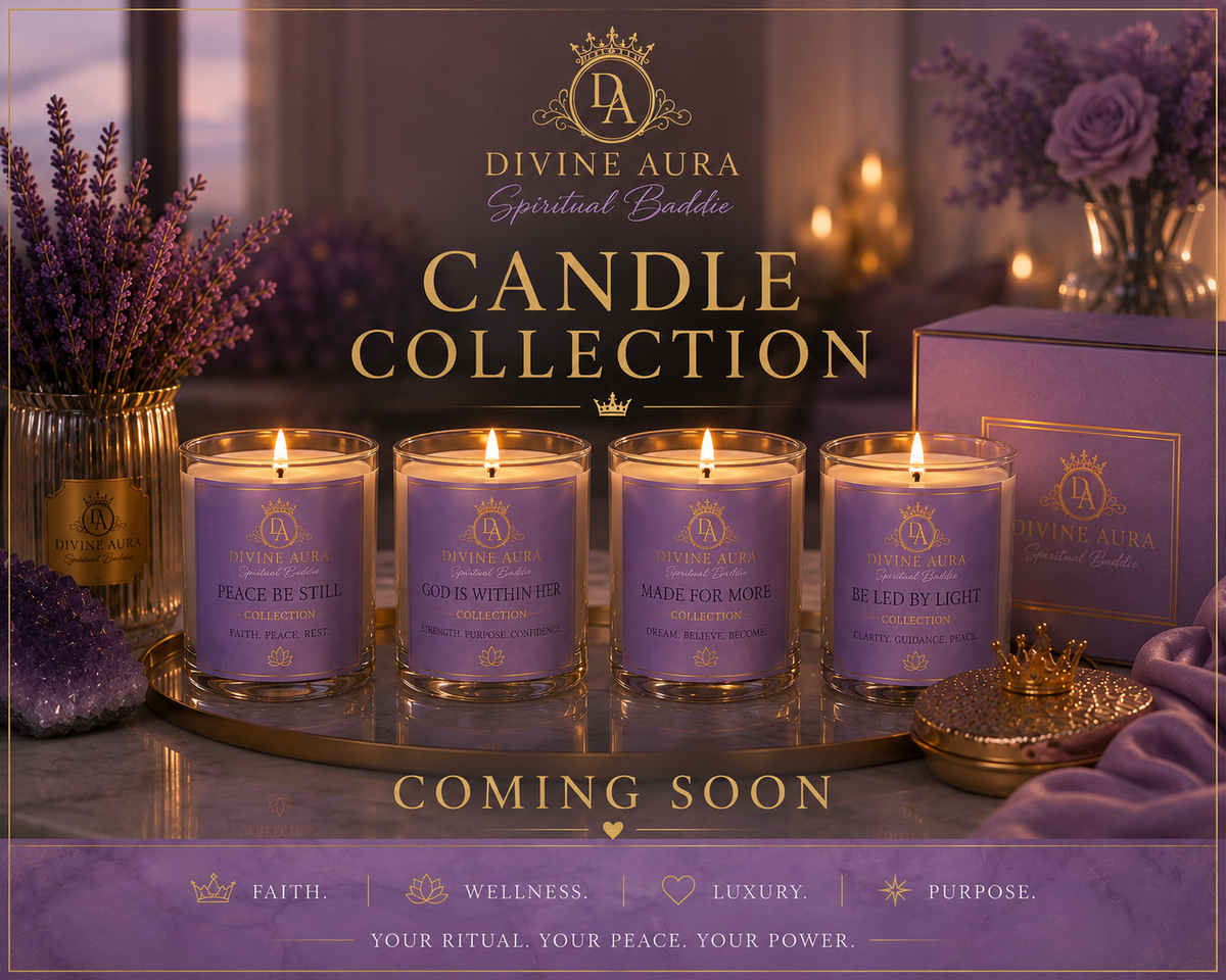 Divine Aura Spiritual Baddie Candle Collection