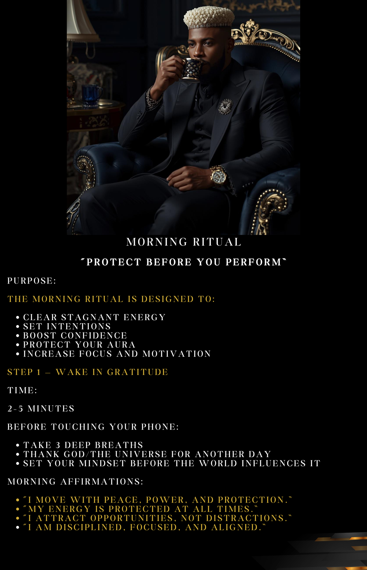 Divine Kings Wellness Ritual Guide