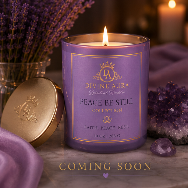 Divine Aura SB PEACE BE STILL Candle