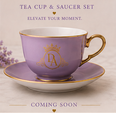 Divine Aura Tea Cup & Saucer Set
