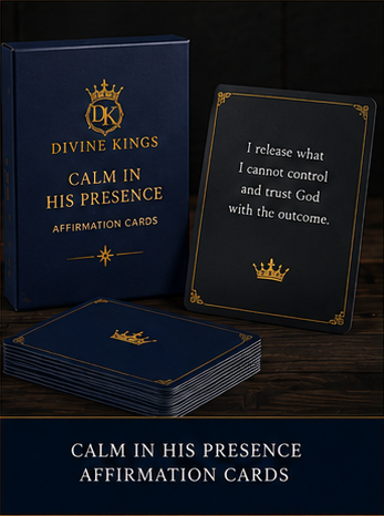 Calm In His Presence Affirmation Cards