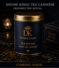 Divine Kings Tea Canister